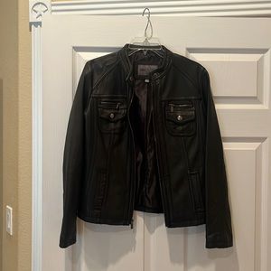 Leather jacket
